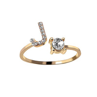 Adjustable Initial Letter Ring - image 8