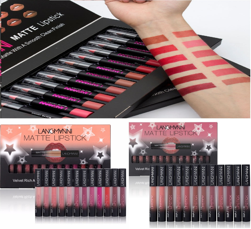 Waterproof Velvet Matte Lipstick Set - image 8