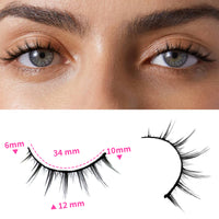 3D Faux Mink False Eyelashes - Style 05 - image 1