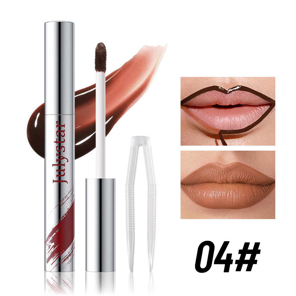 Long Lasting Peel Off Lip Liner, Matte Liquid Lip Stain Pencil, Waterproof And Smudge Proof Lip Plumper - image 11