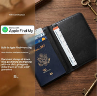 Multi-Card Passport Holder with Tracker Pocket - image 1