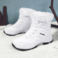 Waterproof Fleece-Lined Mid-Calf Snow Boots - image 1