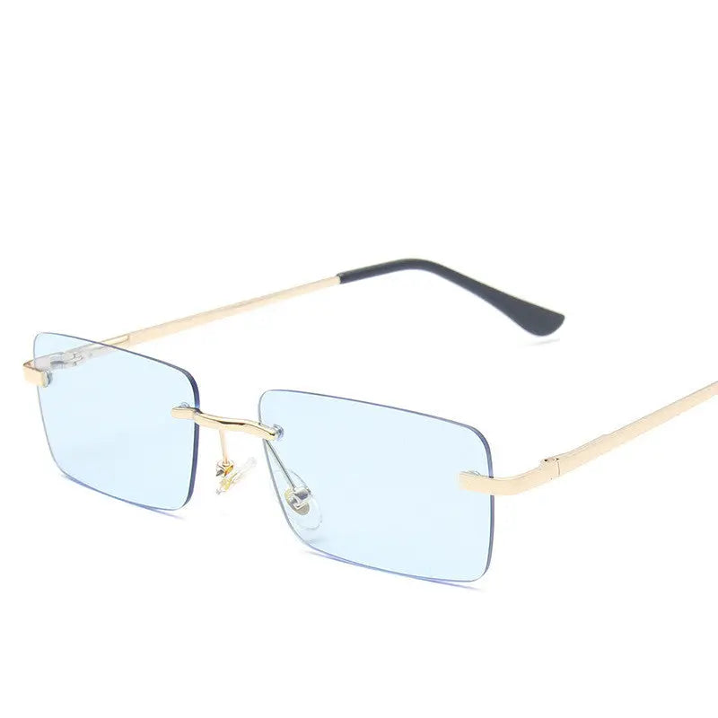 Gafas de sol cuadradas sin montura - image 7