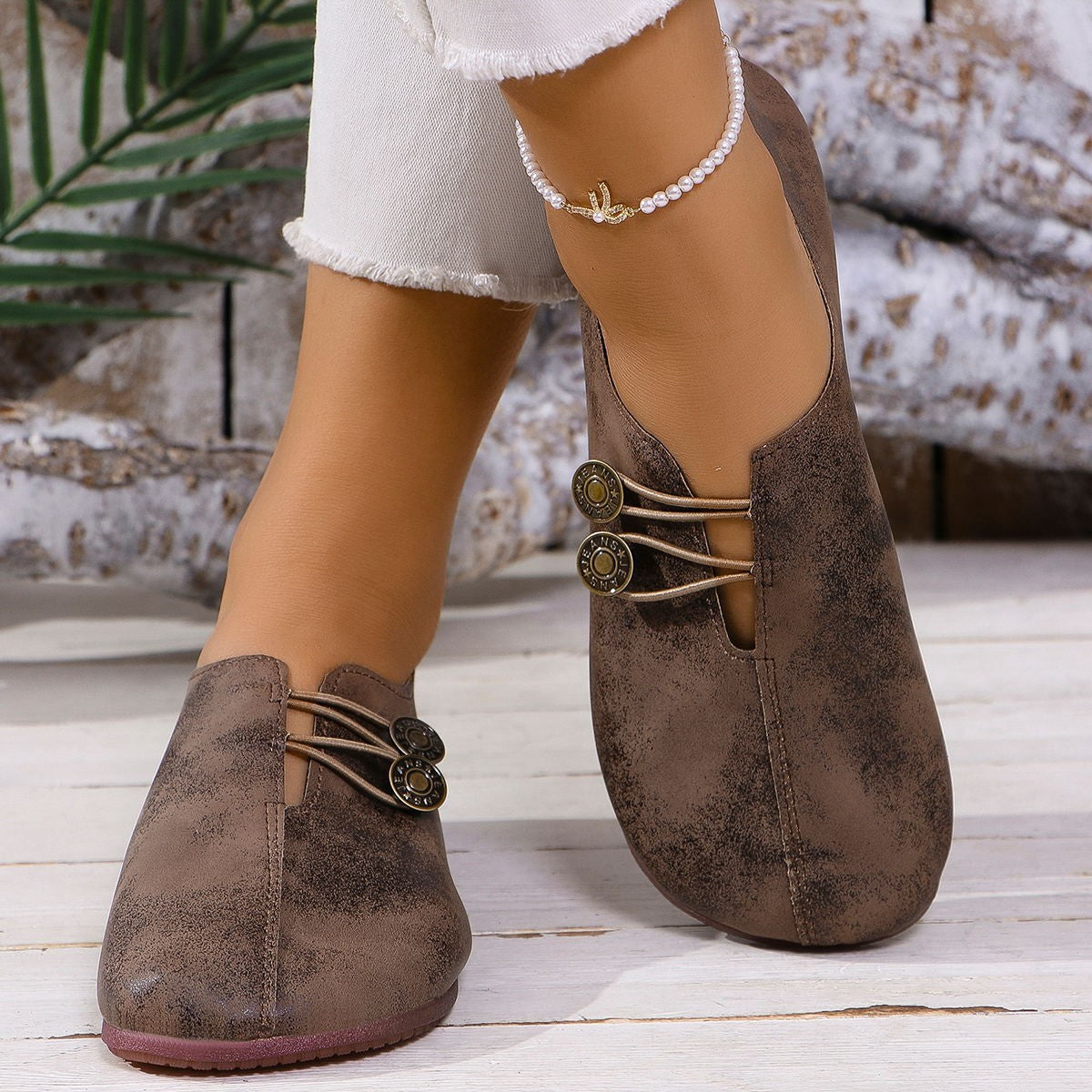 Ins Square Toe Slip-on Sandals Summer Fashion Soft Flat Shoes For Women - image 6