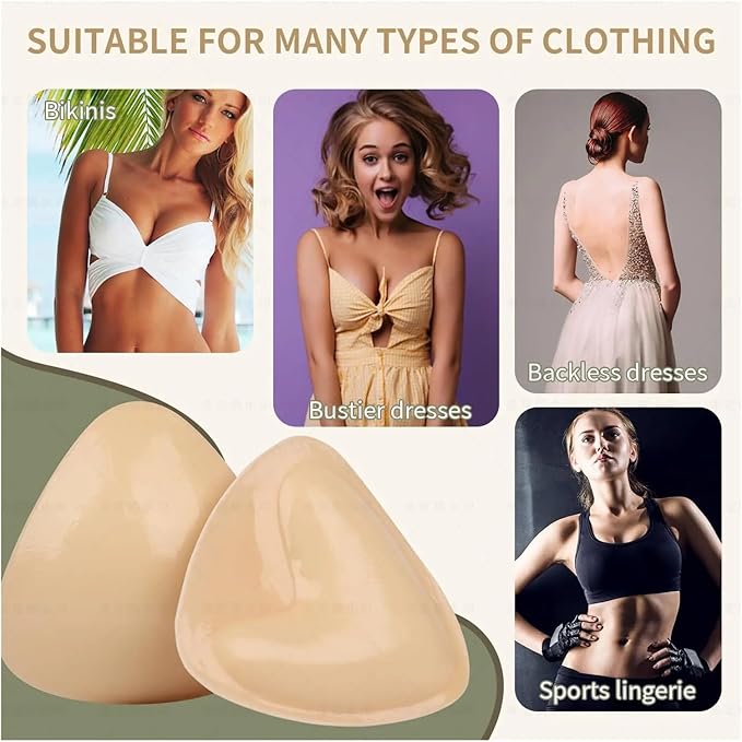 Double-Sided Sticky Bra Pads - Size L - image 2