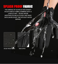 Touchscreen Winter Gloves, Waterproof Fleece-Lined Gloves - image 5