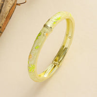 Retro Enamel Floral Bracelet - image 7