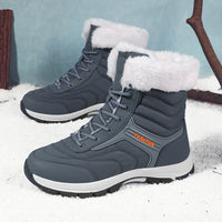 Waterproof Fleece-Lined Mid-Calf Snow Boots - image 3
