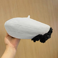 A Fashionable And Fluffy Painter's Hat That Makes Your Face Look Good - image 1