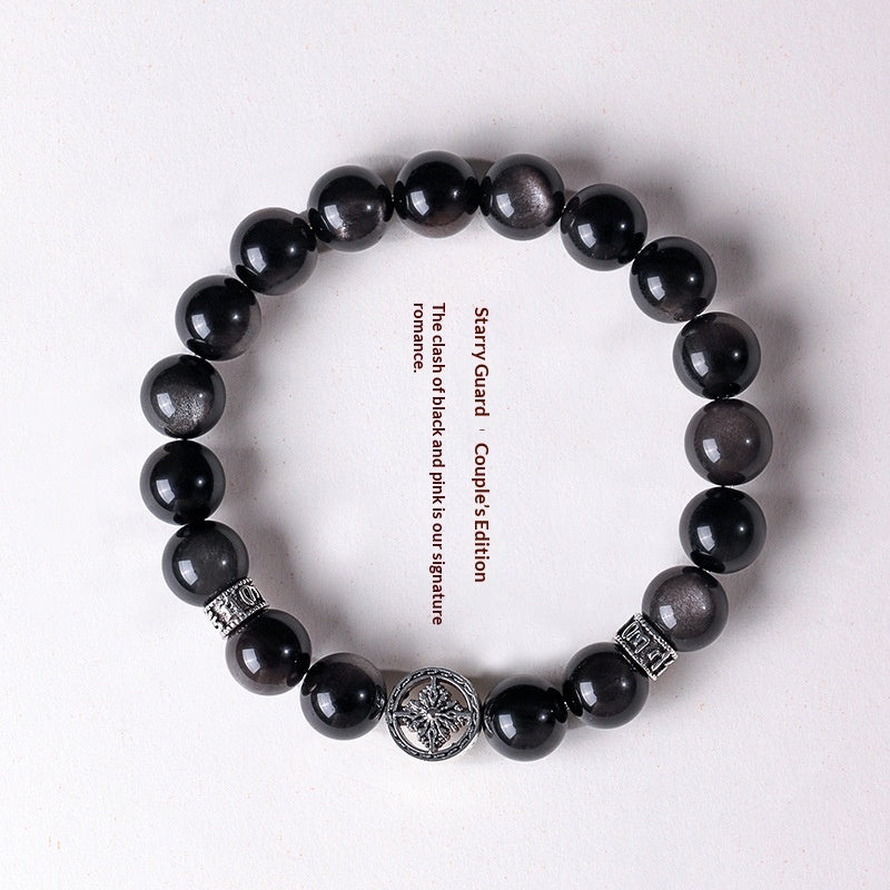 Natural Crystal Bead Bracelet - image 2