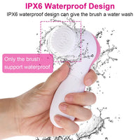 Facial Cleansing Brush with 5 Brush Heads, Waterproof - image 5