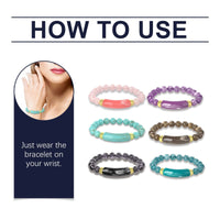Purple Chip Bead Bracelet - image 4