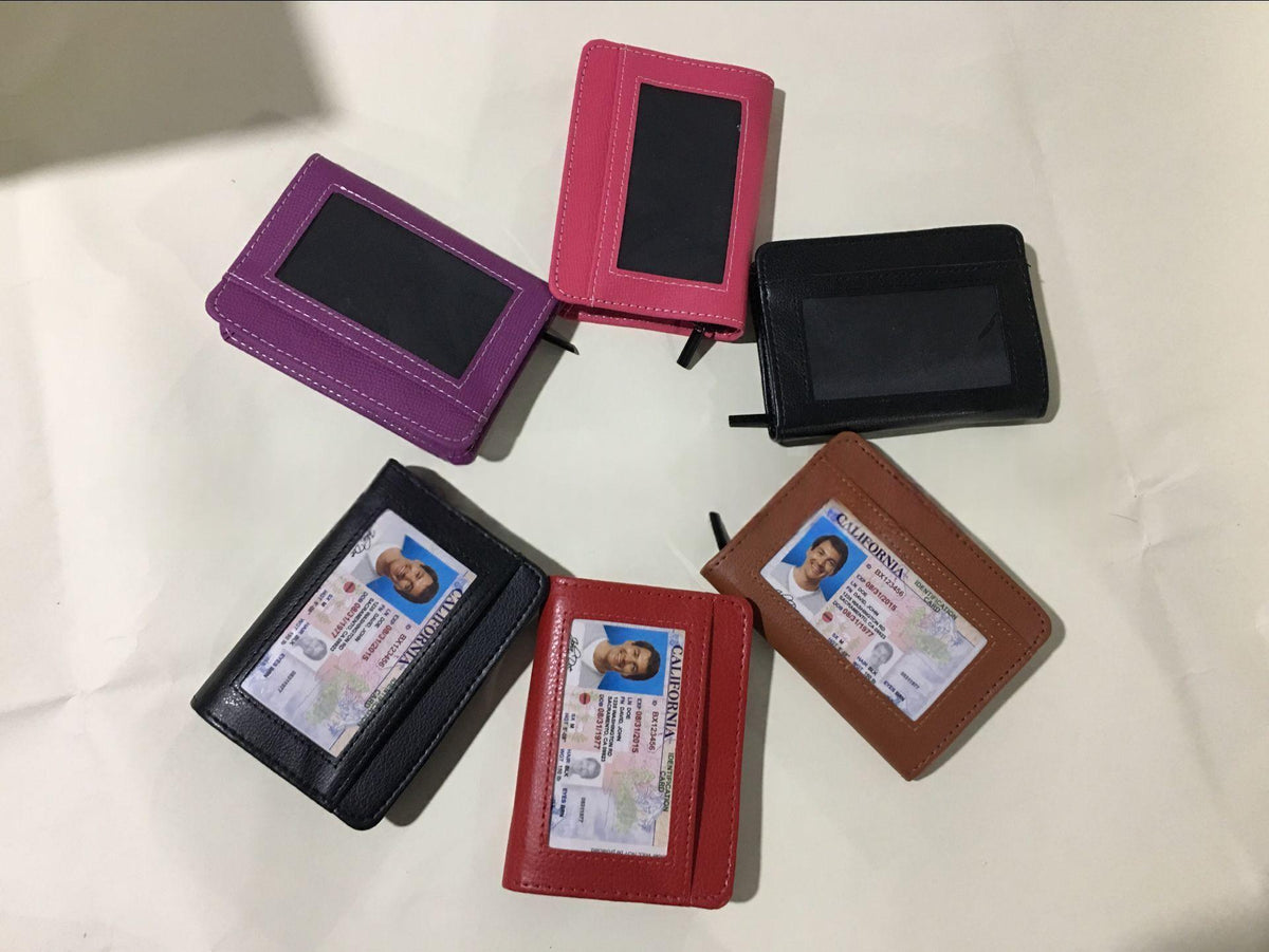 RFID Blocking Zip Card Holder