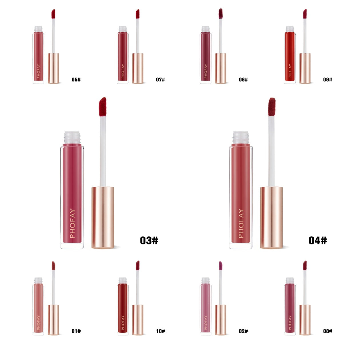 PHOFAY Non-Sticky Lip Gloss - image 3
