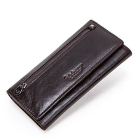 Women's Long Genuine Leather Clutch Wallet - image 6