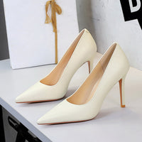 Elegant Pointed Toe Stiletto Pumps - image 5
