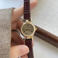 Vintage Mini Brown Women's Watch - image 3