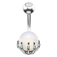 Skeleton Balls Piercing Banana Piercing Stainless Steel 14G Belly Button Piercing Women's Claws - image 3