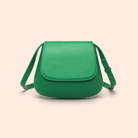 Vegan Leather Saddle Crossbody Bag - image 10