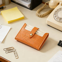 Simple Card Holder-Orange 6670 - image 1