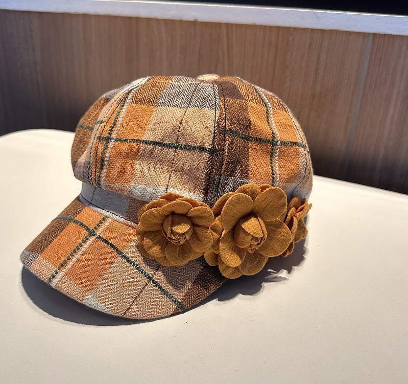 The Checkered Beret Keeps Warm In Autumn And Winter - image 7