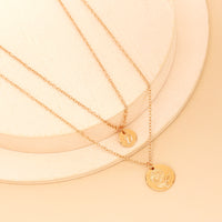 Elegant Floral Clavicle Necklace - image 2