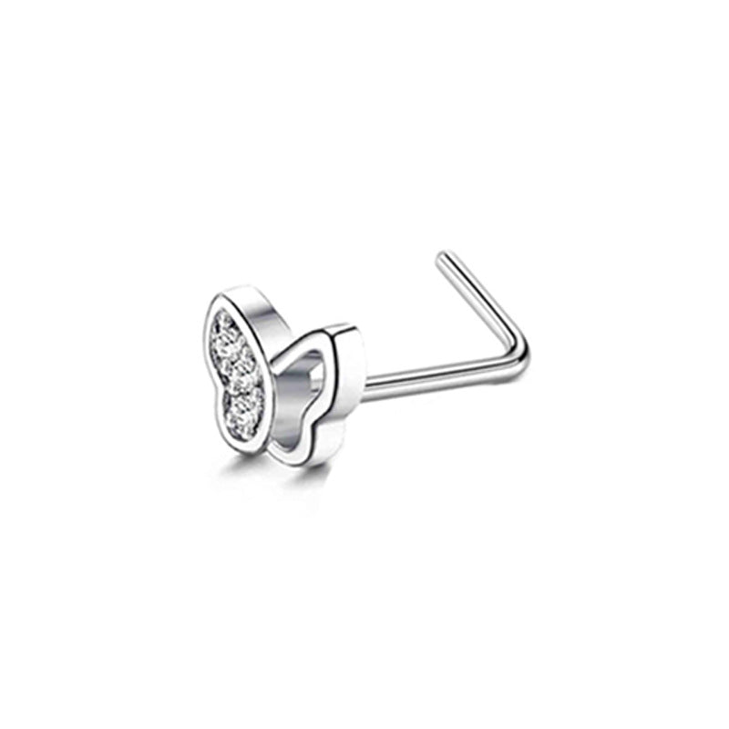 Zircon Nose Stud - image 6