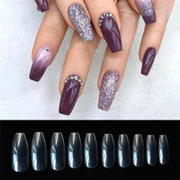 500 Clear Natural False Nail Tips - image 1