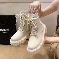 Women's Platform Ankle Boots - image 1