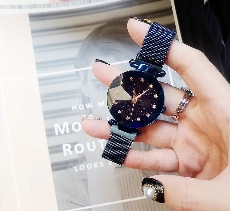 Reloj con esfera estrellada - image 5
