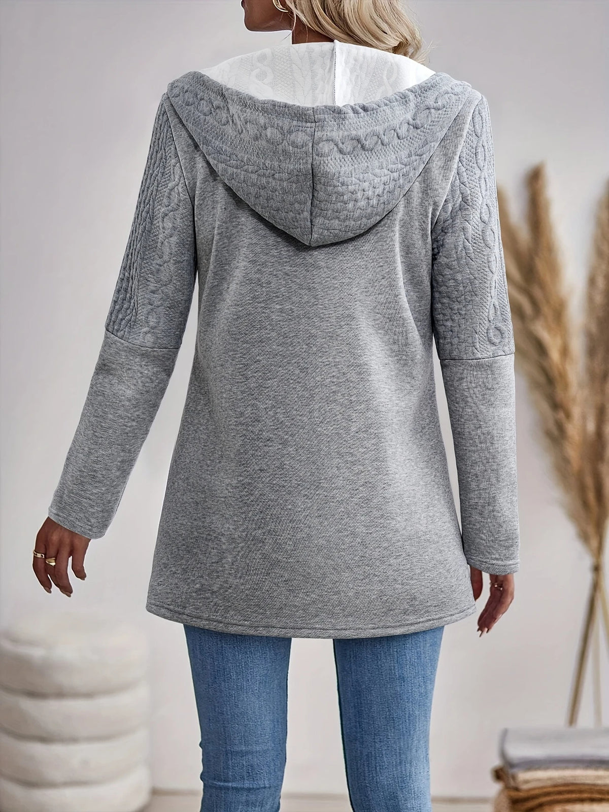 Ladies' Solid-colored Top Coat - image 4
