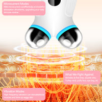 Microcurrent Facial Massager - White - image 7