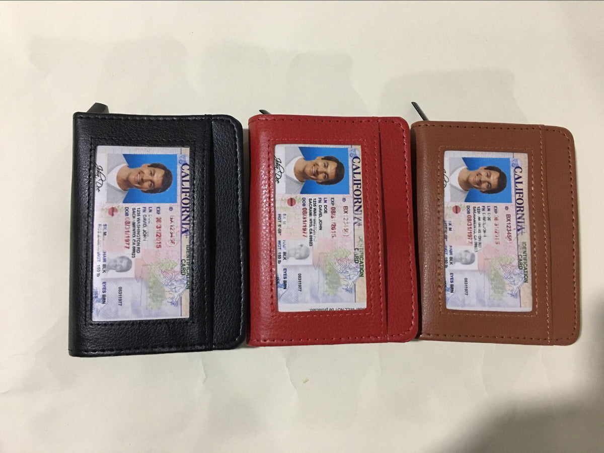 RFID Blocking Zip Card Holder - image 9
