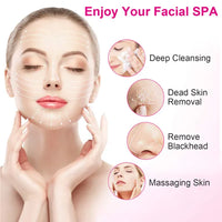 Facial Cleansing Brush Waterproof Face Spin Cleaning Brush With 5 Brush Heads - image 5