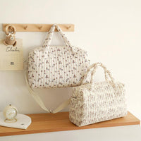 Quilted Floral Organizer Pouch - image 4