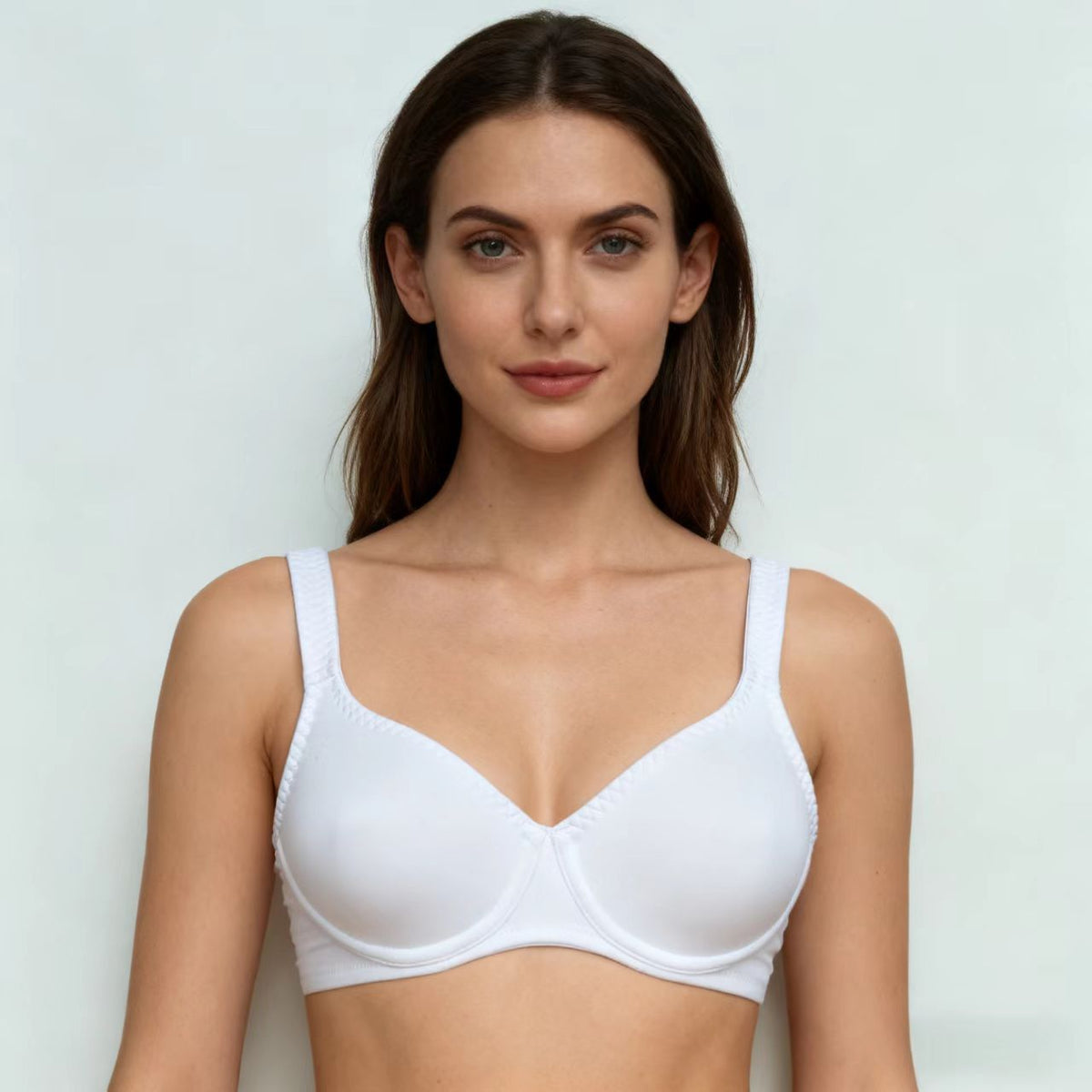 Plus Size Soft Breathable Push-Up Bra - image 3