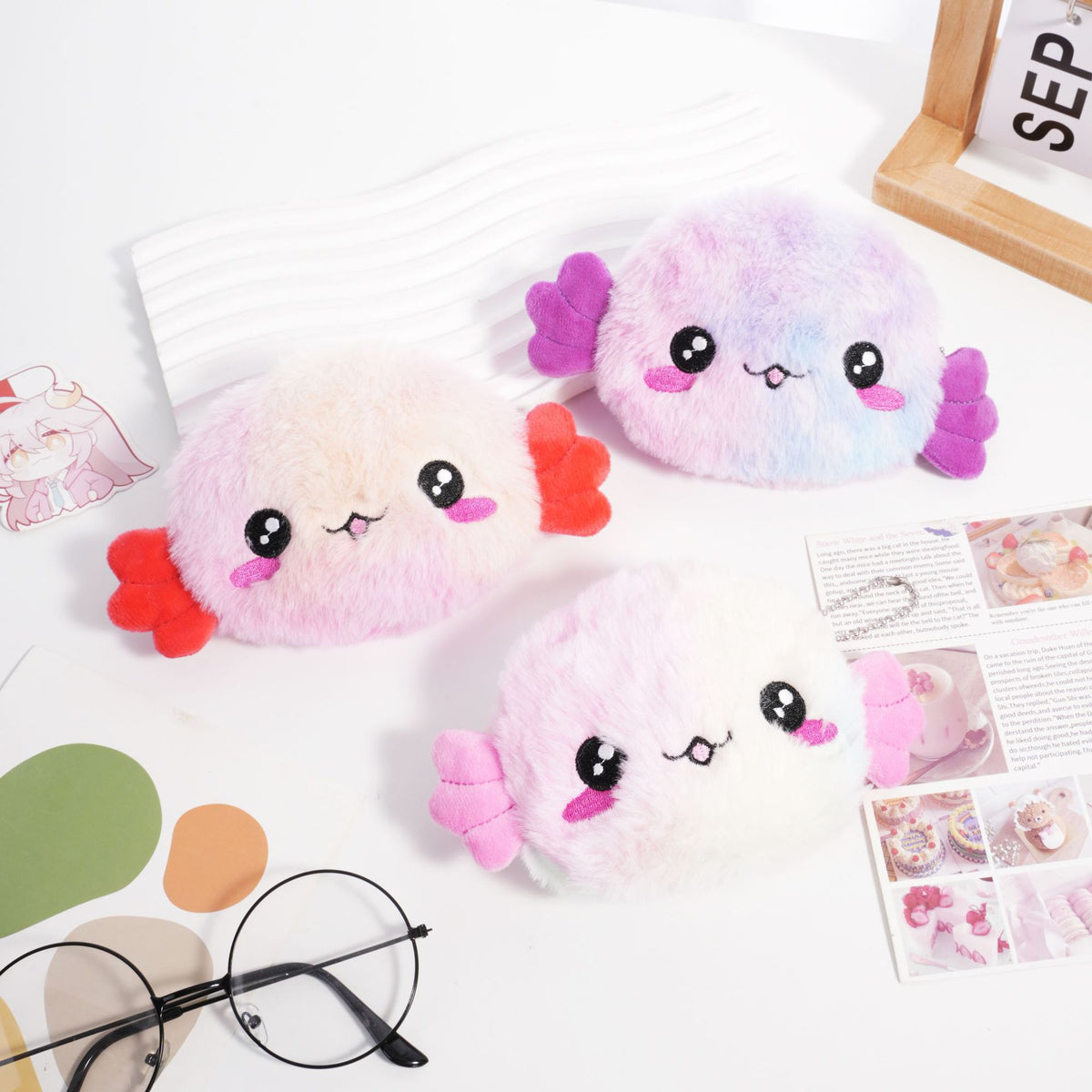 Cute Plush Sea Animal Coin Purse - image 2