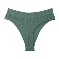 Seamless Wide Waistband Low Rise Briefs - image 9