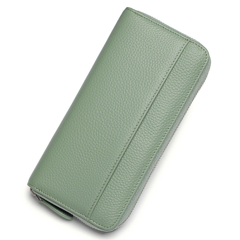 Large Capacity Genuine Leather Wallet - image 9