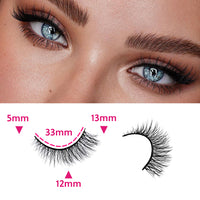 3D Faux Mink False Eyelashes - Style 04 - image 1