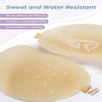 Invisible Strapless Backless Push-Up Bra - B Cup - image 4