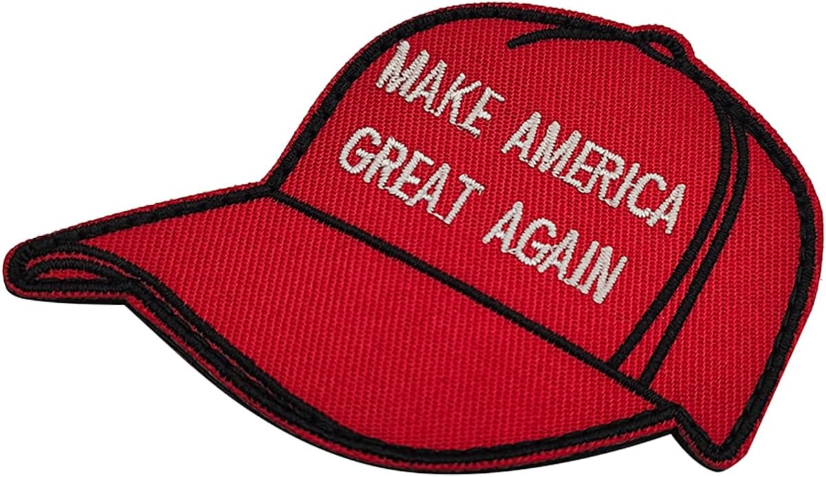 4 PCS Trump Patch Trump Hat Patch Make America Great Again Patch Embroidered Patch Morale Patch Applique - image 5
