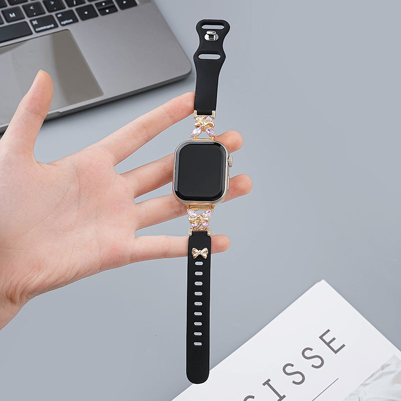 Butterfly Silicone Watch Band
