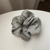 Ruffled Silk Scrunchie - image 8
