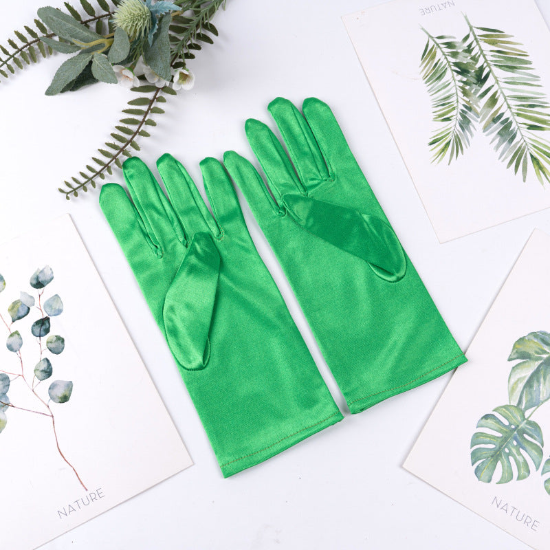Satin Long and Short Gloves - image 10