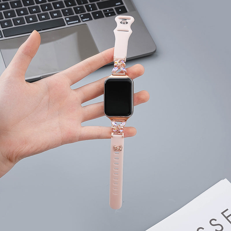 Butterfly Silicone Watch Band - image 9