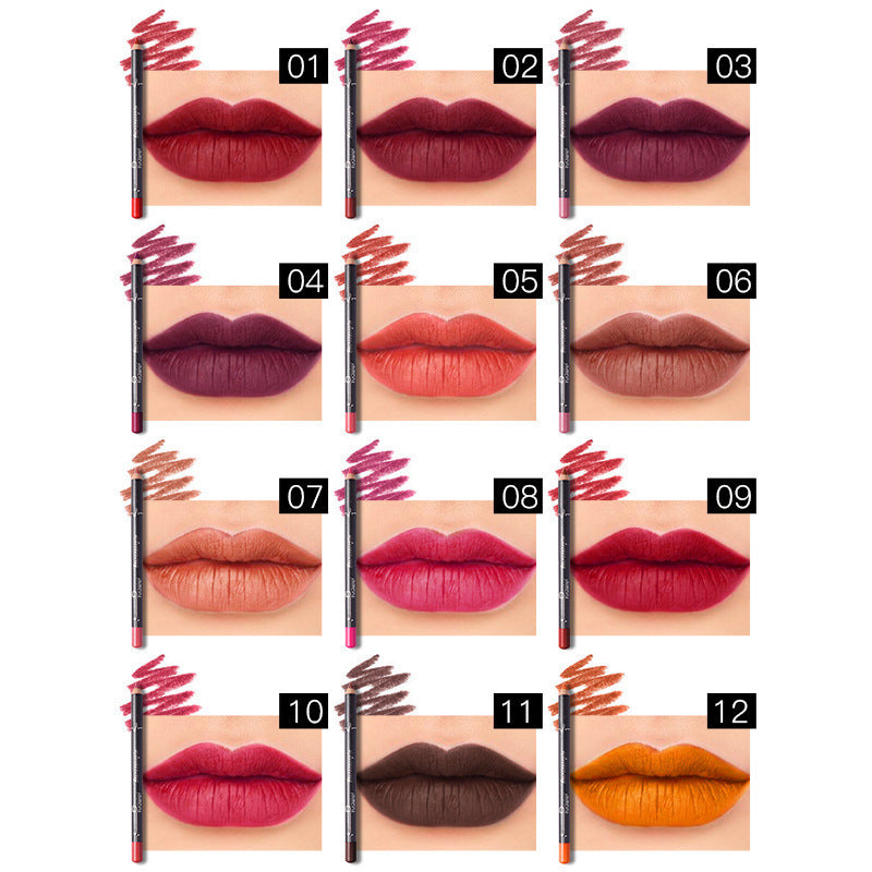 Set de 12 delineadores de labios - image 3