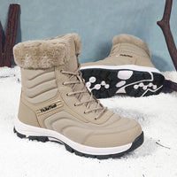 Waterproof Fleece-Lined Mid-Calf Snow Boots - image 2