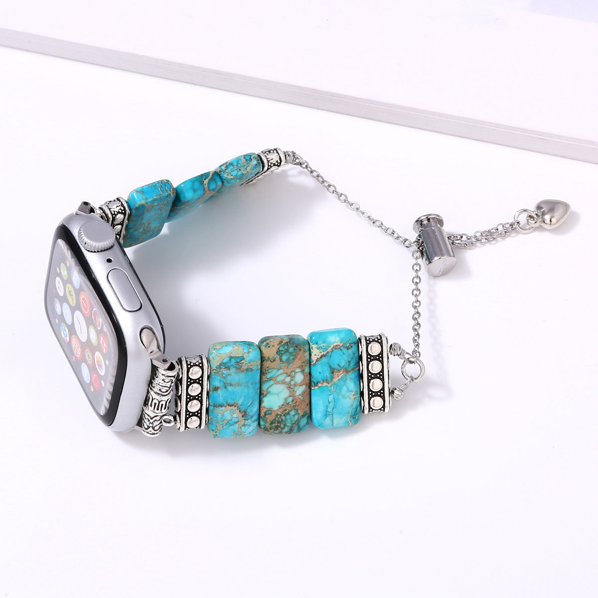 Boho Stone Band Compatible with Apple Watch - image 3