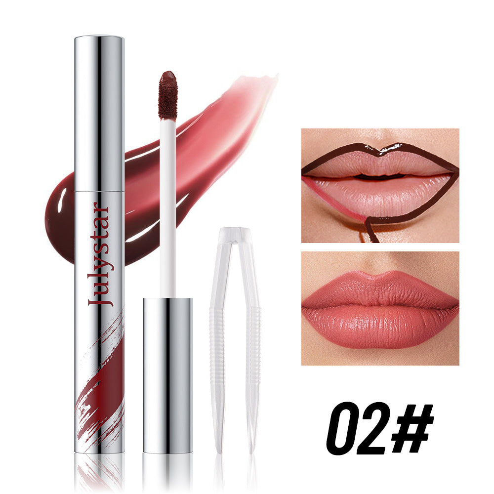 Long Lasting Peel Off Lip Liner, Matte Liquid Lip Stain Pencil, Waterproof And Smudge Proof Lip Plumper - image 9